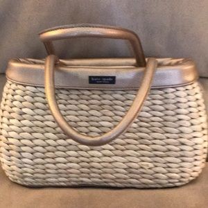 Kate Spade straw bag